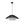 Chandelierias-Bohemian 1-Light Hat Pendant with Hemp Rope Accents-Pendant-Black-1 Bulb