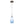 Chandelierias-Contemporary 1-Light Mica Stone Pattern Glass Pendant-Pendant-White-