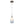 Chandelierias-Contemporary 1-Light Mica Stone Pattern Glass Pendant-Pendant-White-