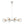 Chandelierias-Contemporary 8-Light Glass Globe Sputnik Chandelier-Chandeliers--