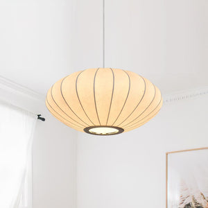 Chandelierias-Contemporary Bubble Silk Pendant Lamp-Pendant-Saucer-