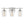 Chandelierias-Contemporary Decorative Vanity Light Wall Lamp-Wall Light-3 Bulbs-Chrome
