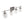Chandelierias-Contemporary Decorative Vanity Light Wall Lamp-Wall Light-4 Bulbs-Black