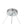 Load image into Gallery viewer, Chandelierias-Contemporary Dimmable LED Chrome Crystal Ring Chandelier-Pendant-Chrome (Pre-order &amp; Arrive In 3 Weeks)-
