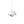 Chandelierias-Contemporary Single Light Hanging Pendant-Pendant-White-