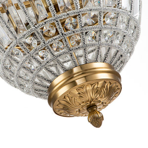 Chandelierias-Crystal Luxury Empire Pendant Chandelier-Chandelier-6 Bulbs-