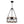 Chandelierias-Farmhouse 4-Light Wood Drum Pendant Chandelier-Chandelier--