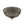 Chandelierias-French Luxe 3-Light Bronze Bowl Crystal Flush Mount-Flush Mount-Dark Bronze-