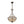 Chandelierias-French Vintage Mottled Bronze 4-Light Crystal Pendant-Chandeliers-Dark Bronze-