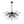 Load image into Gallery viewer, Chandelierias-Industrial 10-Light Sputnik Sphere Chandelier-Chandeliers-Black-
