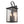 Chandelierias-Industrial Lantern 3-Light Glass Outdoor Wall Sconce-Wall Light-Black-