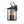 Chandelierias-Industrial Lantern 3-Light Glass Outdoor Wall Sconce-Wall Light-Black-