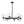 Chandelierias-Inventive 6-Light Clear Jellyfish Glass Round Chandelier-Chandeliers-Black-