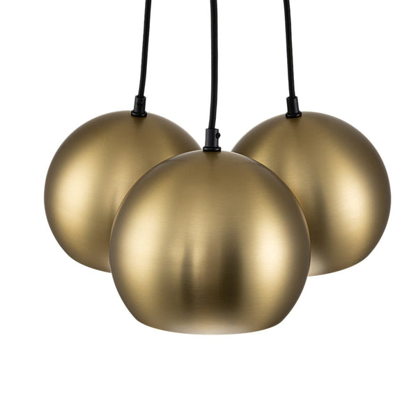 Chandelierias-Mid-Century 3-Light Cluster Globe Pendant-Lighting Fixtures--