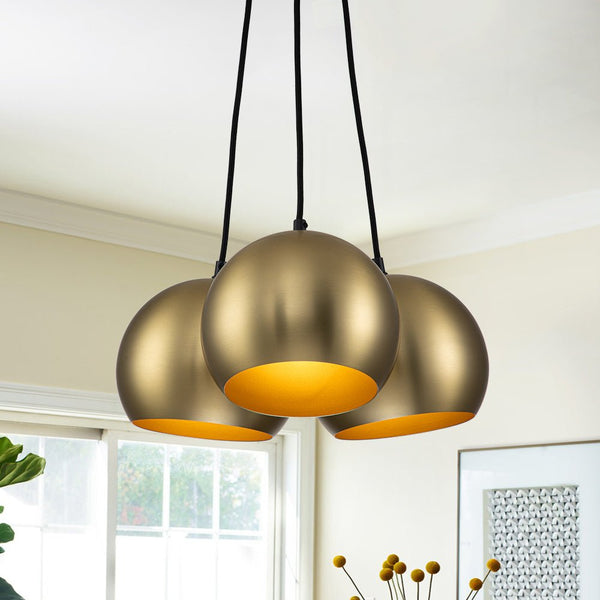 Chandelierias-Mid-Century 3-Light Cluster Globe Pendant-Lighting Fixtures--