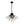 Chandelierias-Mid-century 8-Light Sunburst Metal Chandelier-Pendant-Black-
