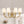 Chandelierias-Mid-century Brass 8-Light Swooping Curve Linen Shade Chandelier-Chandeliers-Brass (Backorder & Restock in 2 Weeks)-