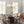 Chandelierias-Mid-century Brass 8-Light Swooping Curve Linen Shade Chandelier-Chandeliers-Brass (Backorder & Restock in 2 Weeks)-