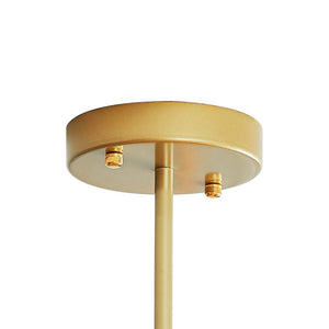Chandelierias-Mid-century Chandelier Style Semi Flush Mount Light-Semi Flush-4 Bulbs-