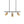 Load image into Gallery viewer, Chandelierias-Mid-Century Modern Linear Track Light-Pendant Light-Gold-3 Bulbs
