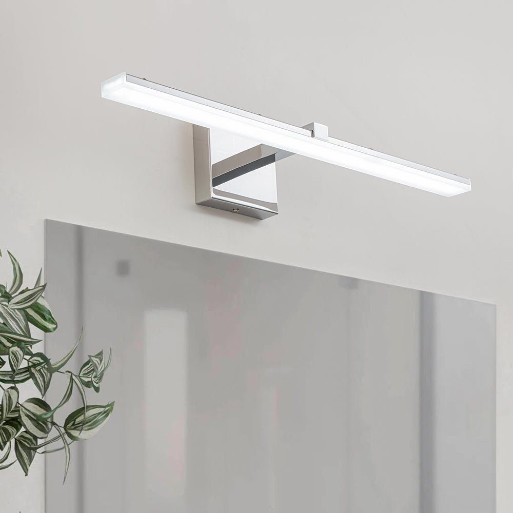 Minimalist Modern Linear Dimmable LED Vanity Light Chandelierias