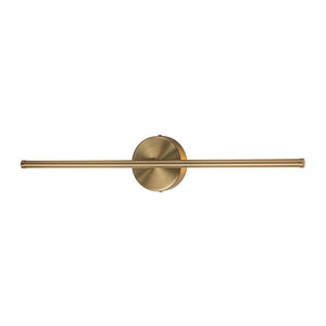 Chandelierias-Minimalist Strip Dimmable LED Linear Wall Light-Wall Light-Brass-
