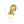 Chandelierias-Modern 1-Light Teardrop Brass Bathroom Wall Sconce-Wall Light-Brass-