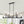 Chandelierias-Modern 10-Light Clear Balloon Glass Linear Island Chandelier-Chandeliers-Black-10 Bulbs
