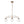 Chandelierias-Modern 3-Light Glass Globe Linear Chandelier-Chandelier--