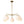 Chandelierias-Modern 5-Light Sculptural Milky Glass Globe Chandelier-Chandeliers-Brass-