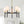 Chandelierias-Modern 6-Light Cone Brass & Black Sculptural Chandelier-Chandeliers-Brass & Black-