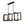 Chandelierias-Modern 6-Light Kitchen Island Chandelier-Pendant--