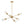 Chandelierias-Modern 6-Light Sputnik Chandelier-Chandelier-8 Bulbs-Black