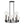 Chandelierias-Modern 8-Light Balloon Clear Glass Wagon Wheel Chandelier-Chandeliers-Black-8 Bulbs