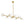 Chandelierias-Modern 8-Light Sculptural Clear Glass Linear Chandelier-Chandeliers-Black-