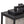 Chandelierias-Modern Black Ribbed Glass Outdoor Wall Light-Wall Light-1 Pcs-