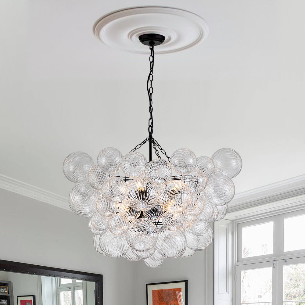 Modern Decorative Dimmable Cluster Bubble Chandelier | Chandelierias