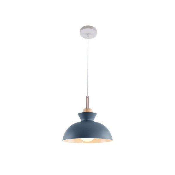 Chandelierias-Modern Dome Hanging Pendant Light-Pendant-Deep Blue-