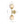 Chandelierias-Modern Double Clear Glass Globe Wall Light-Wall Light-Gold-