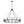Chandelierias-Modern Farmhouse Candle Style Grand Wagon Wheel Chandelier-Chandeliers-Black-8 Bulbs