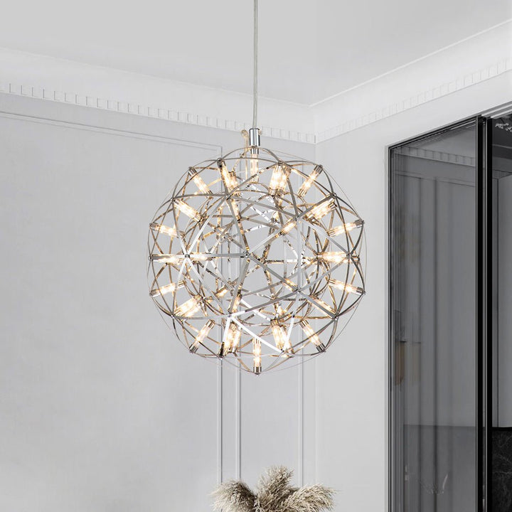 Chandelierias-Modern Globe Pendant LED Firework Chandelier-Chandelier-Medium-