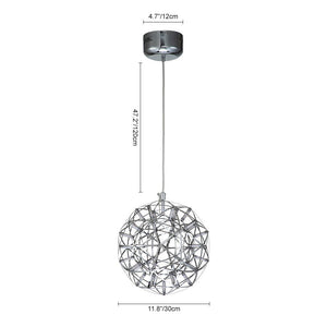 Chandelierias-Modern Globe Pendant LED Firework Chandelier-Chandelier-Small-