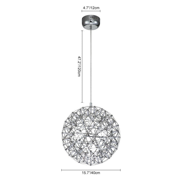 Chandelierias-Modern Globe Pendant LED Firework Chandelier-Chandelier-Small-