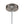 Chandelierias-Modern Gourd Clear Seeded Glass 1-Light Single Pendant-Pendant-Nickel-