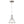 Chandelierias-Modern Gourd Clear Seeded Glass 1-Light Single Pendant-Pendant-Nickel-
