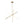 Chandelierias-Modern Minimalism Linear LED Chandelier-Chandelier-Brass-