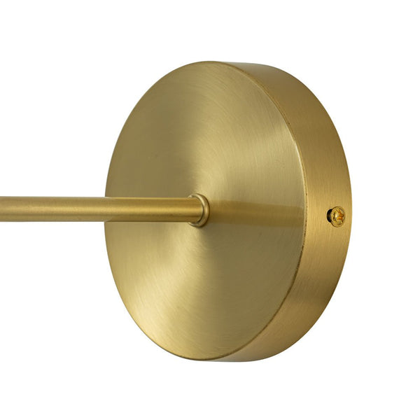 Chandelierias-Modern Minimalist 1-Light Milky Glass Globe Wall Light-Wall Light-Brass (Pre-order)-