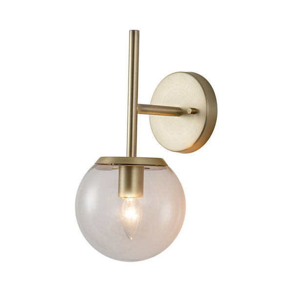 Chandelierias-Modern Minimalist 1-Light Wall Sconce-Wall Light-Milky-