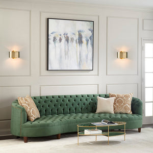 Chandelierias-Modern Minimalist Brass Ring Wall Sconce-Wall Light--