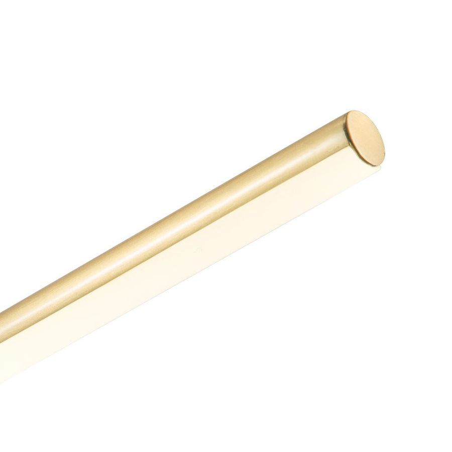 Chandelierias-Modern Minimalist Dimmable Linear LED Pendant--Gold-